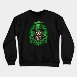 St. Patrick's Day Leprechaun Crewneck Sweatshirt